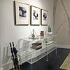 Jamie Dietrich Illusion Acrylic Console Table 60"