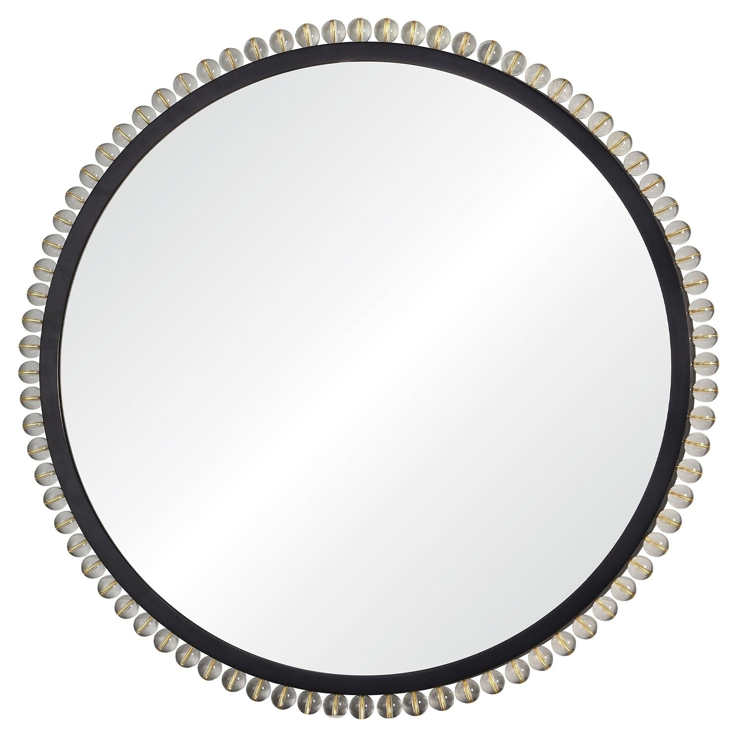 Jamie Drake for Mirror Home Davel Round Acrylic Wall Mirror