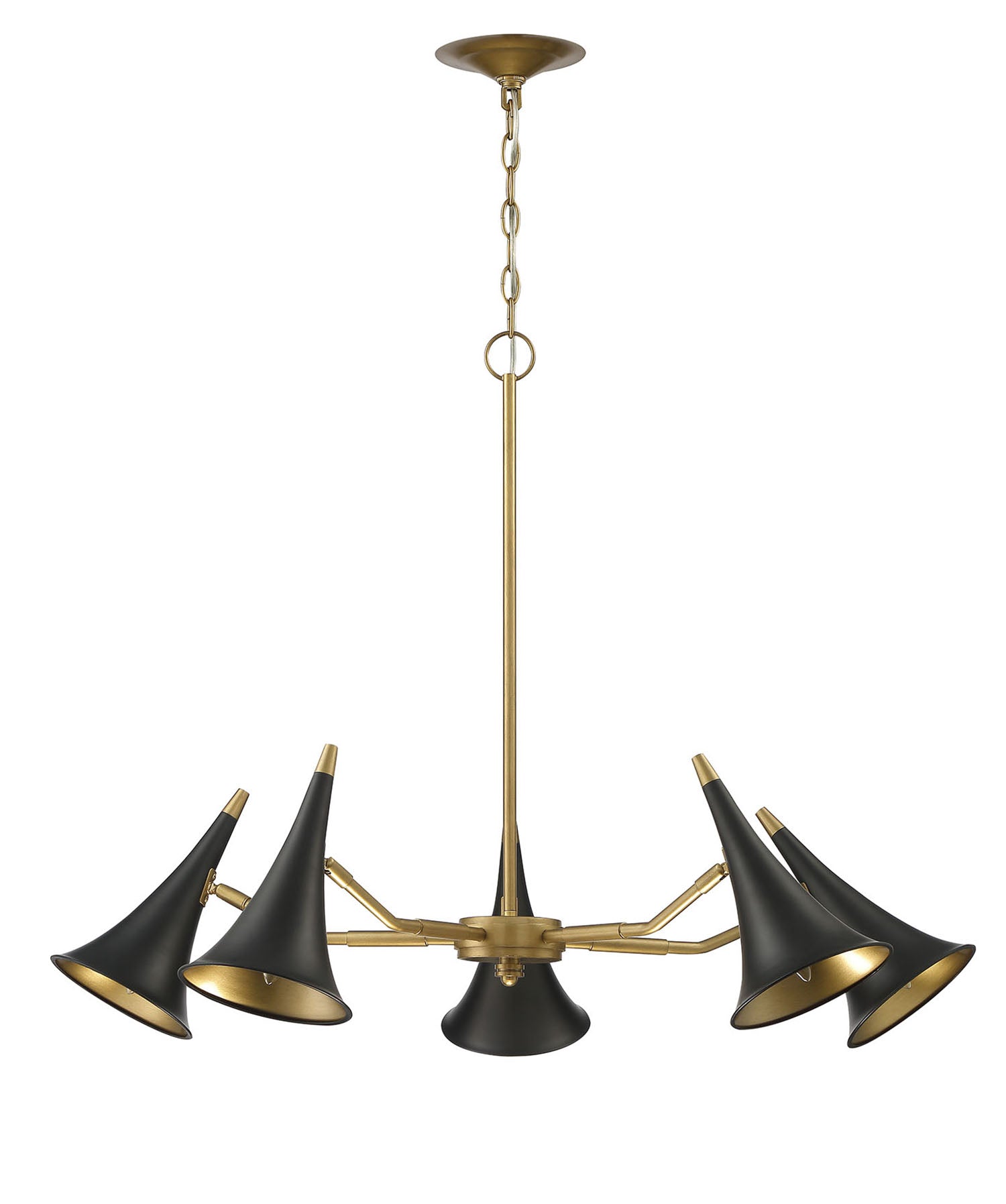 Lumanity Clarion 5 Light Statement Modern Chandelier
