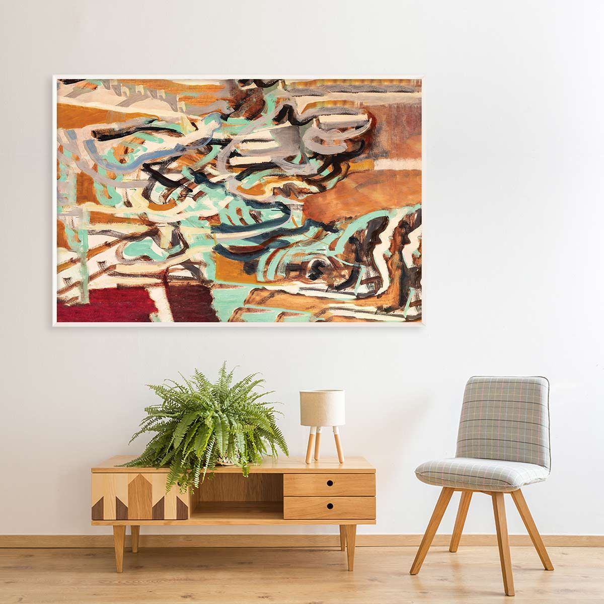 David Kronen Modern Abstract No.48 by Natural Curiosities