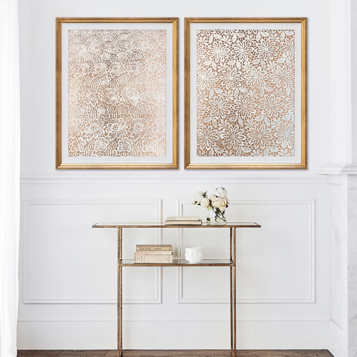 Natural Curiosities Art Lace Pattern Gold, 1