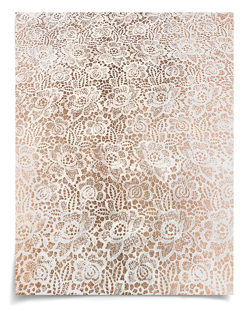 Natural Curiosities Art Lace Pattern Gold, 1