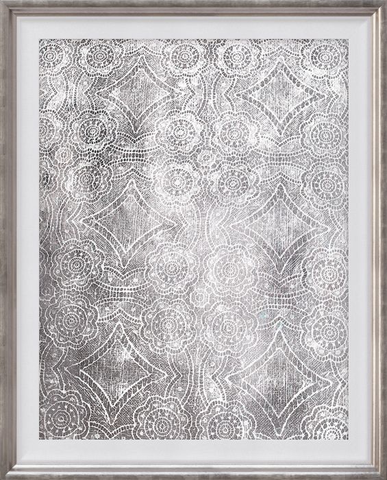 Natural Curiosities Art Lace Pattern Silver, 1