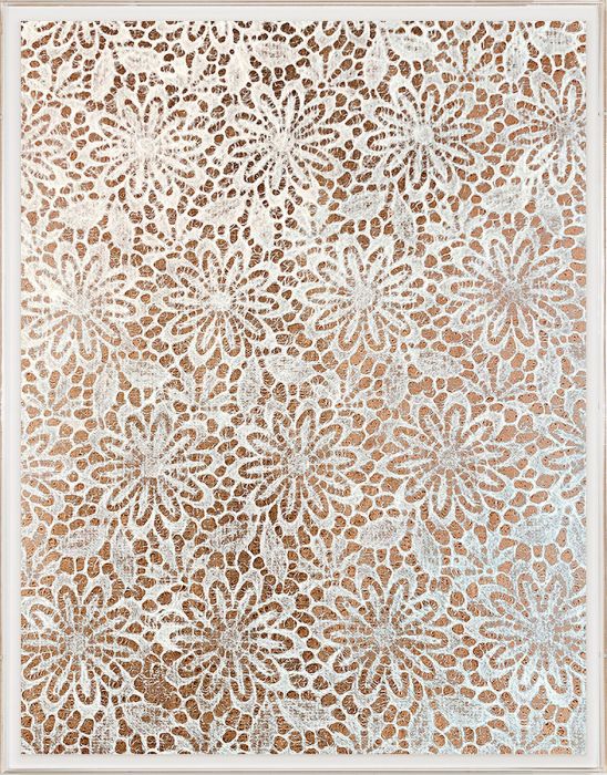 Natural Curiosities Lace Pattern Gold, 2 Art