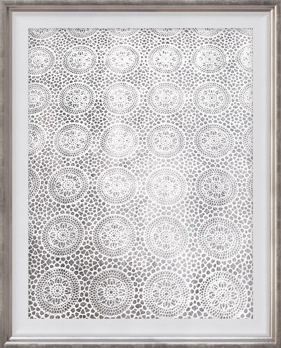 Natural Curiosities Art Lace Pattern Silver Art, 2