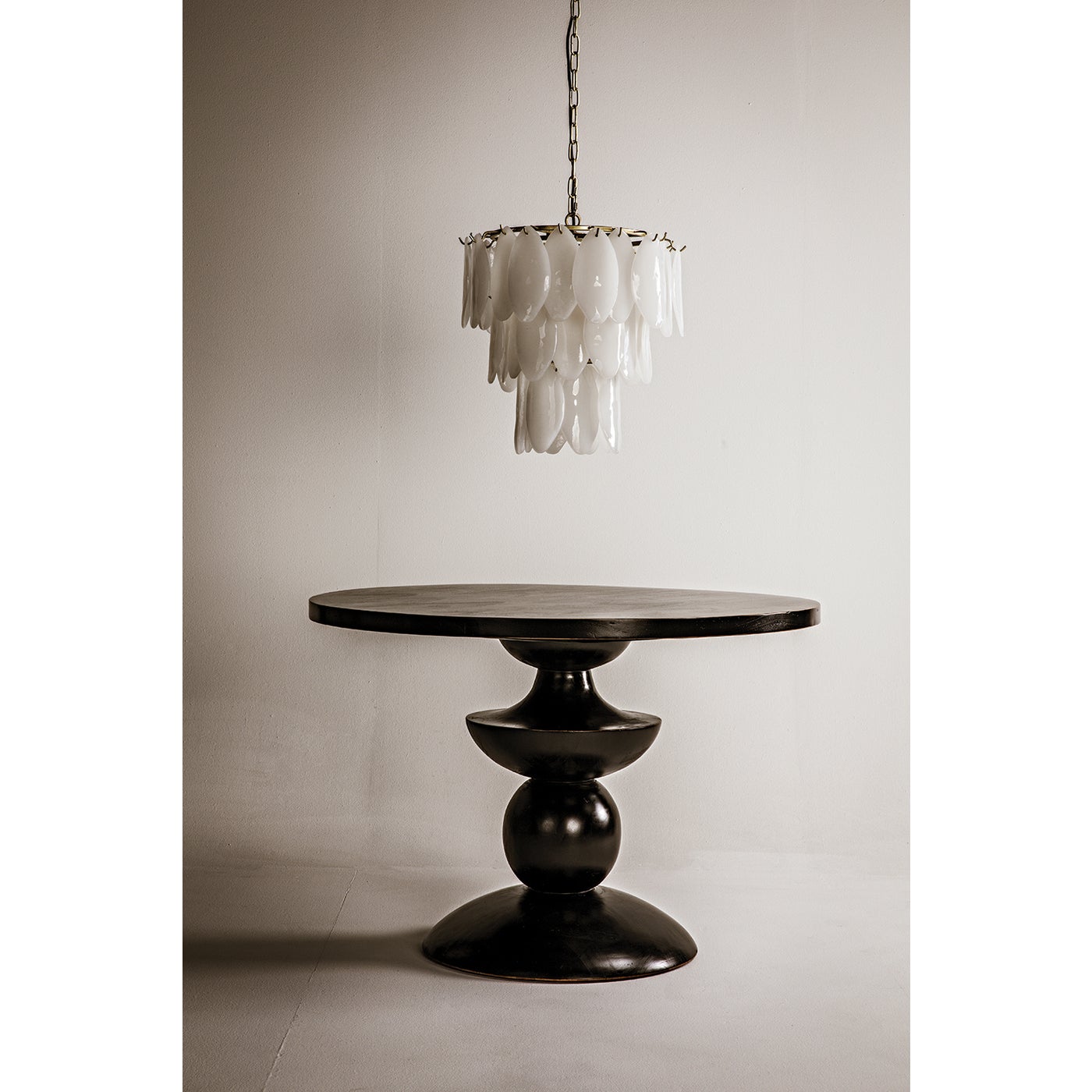 Noir Lotus Chandelier