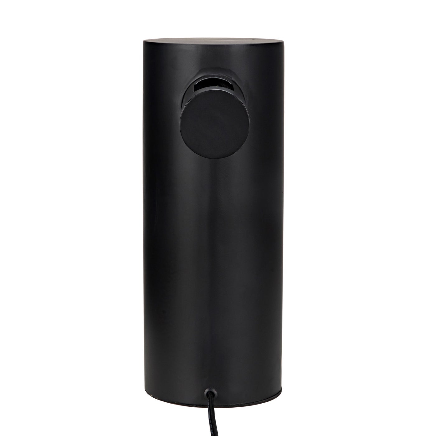 Noir Statera Lamp, Black Steel