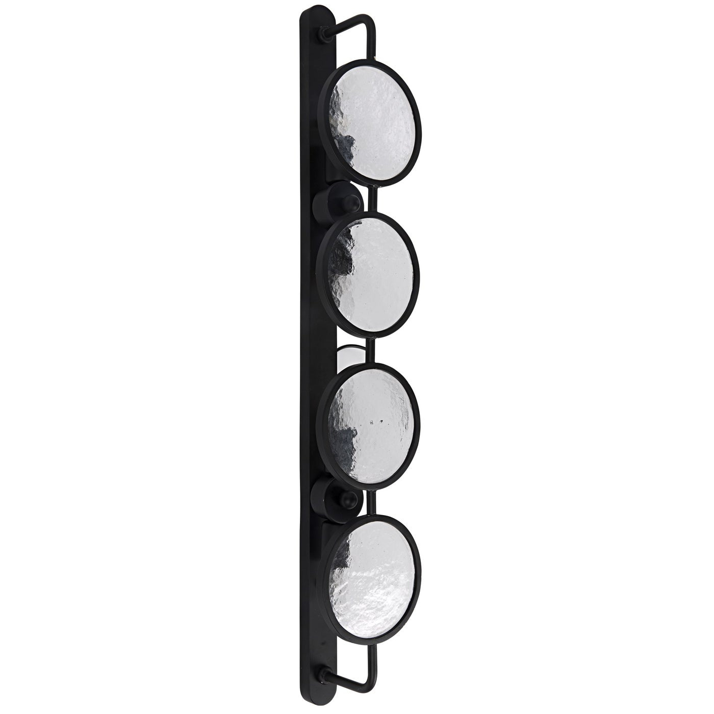 Noir Ordo Sconce, Black Steel