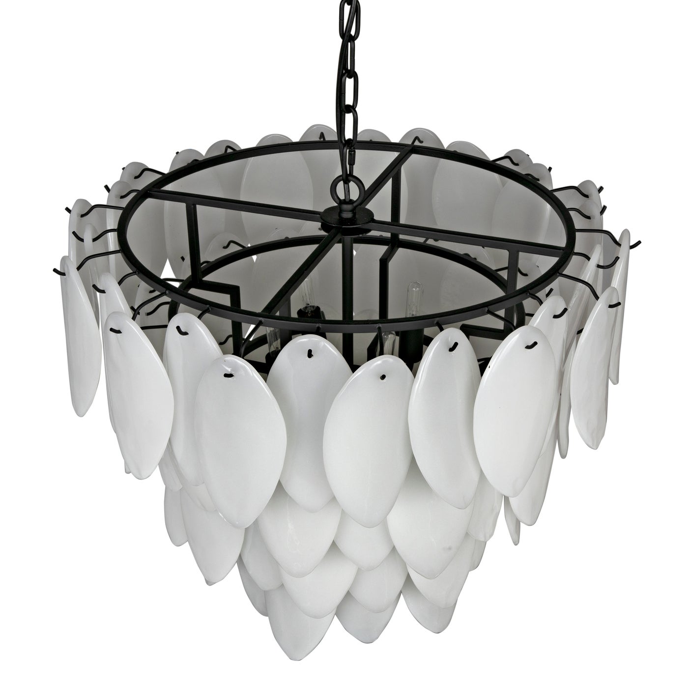 Noir Lotus Chandelier