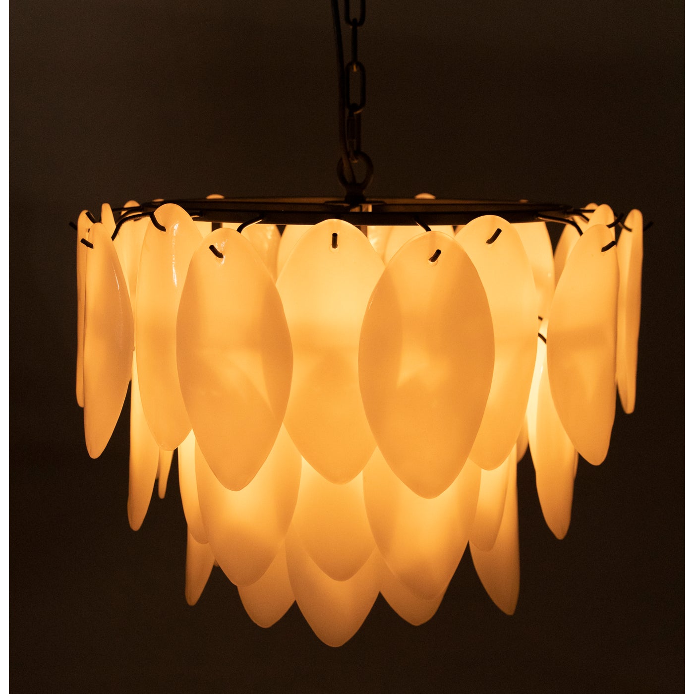 Noir Lotus Chandelier