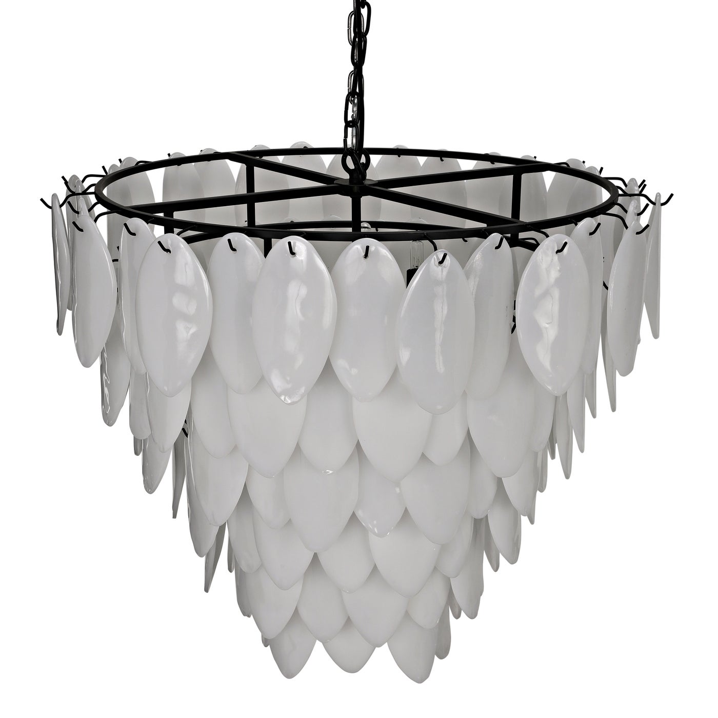 Noir Lotus Chandelier