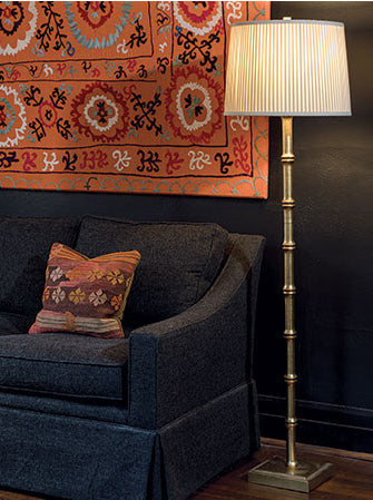 Port 68 Lauderdale Gold Floor Lamp