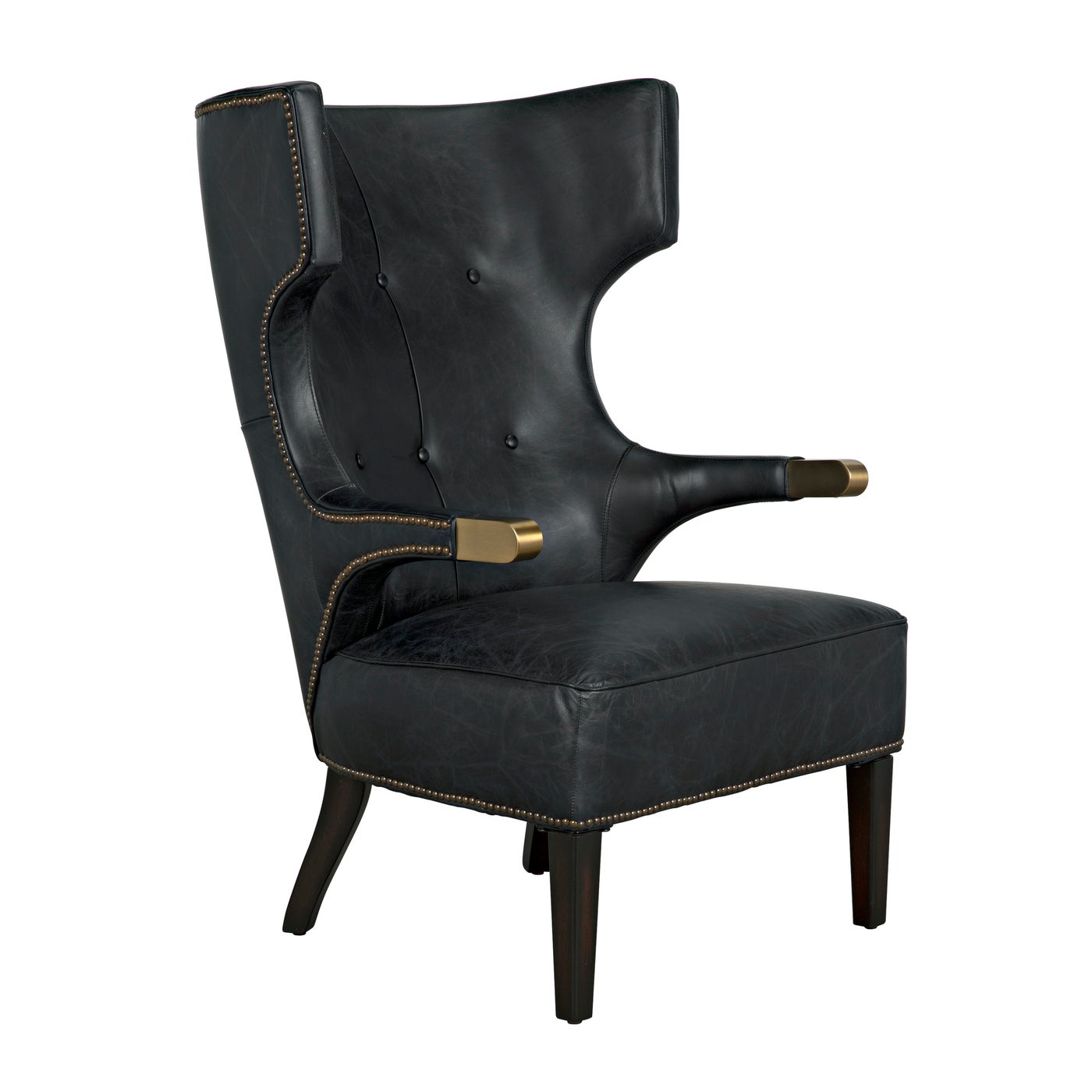 Noir Heracles Chair, Leather