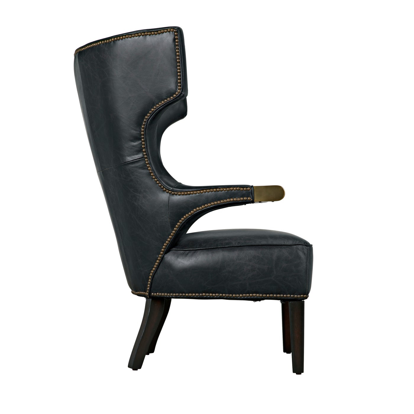 Noir Heracles Chair, Leather