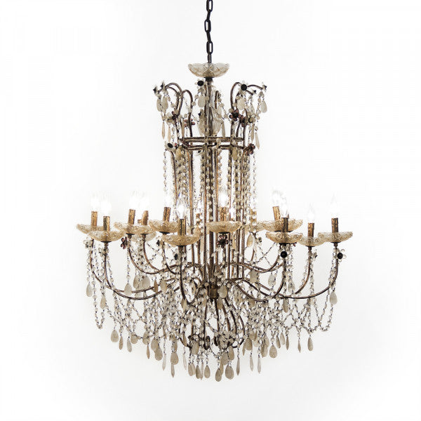 Zentique Lazzaro Chandelier Gold