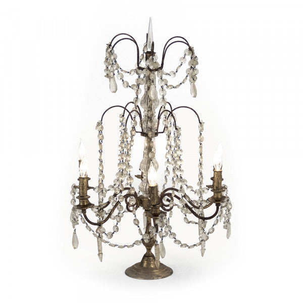 Zentique Agnes Lamp Gold Leaf