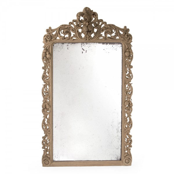 Zentique Estelle Mirror Natural Dry Finish