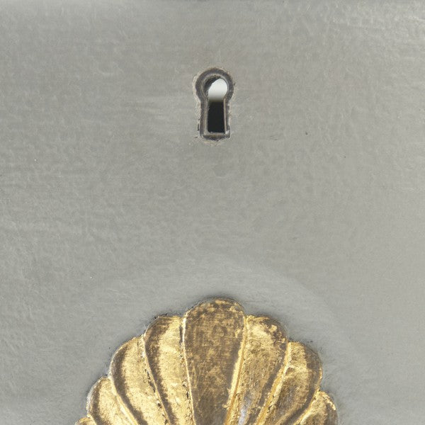 Zentique Bay Desk Grey/Green/Gold