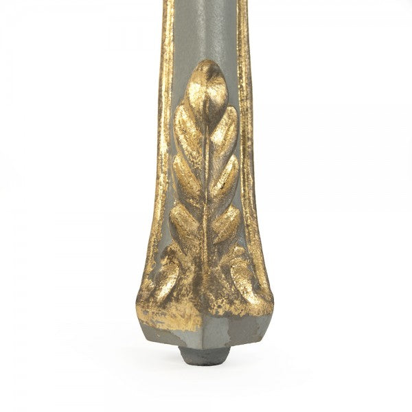 Zentique Bay Desk Grey/Green/Gold