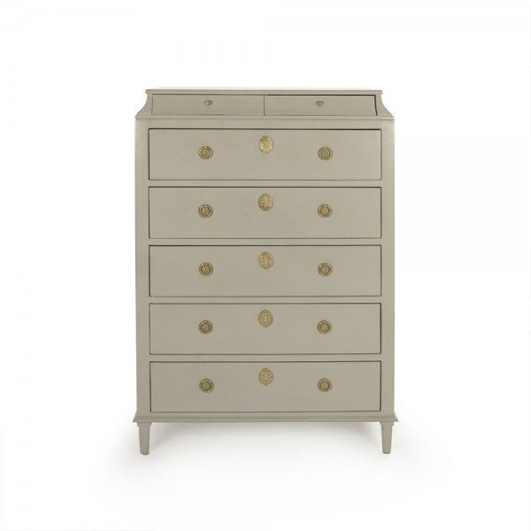 Zentique Anjelica Dresser Off White/Gold Leaf