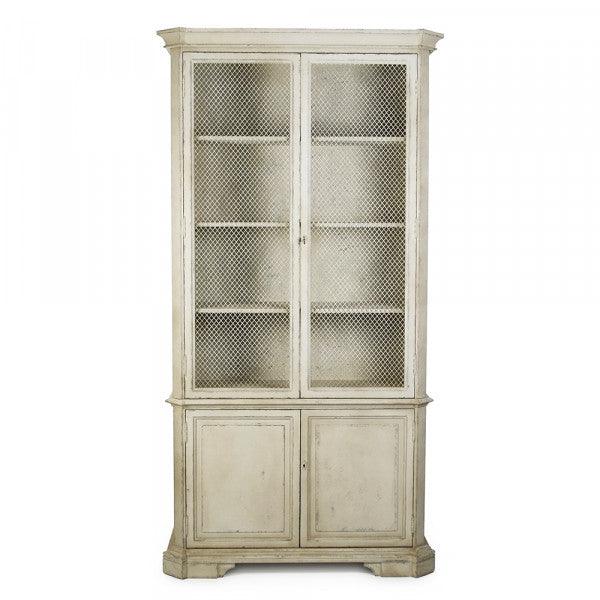 Zentique Brian Cabinet Distressed Taupe