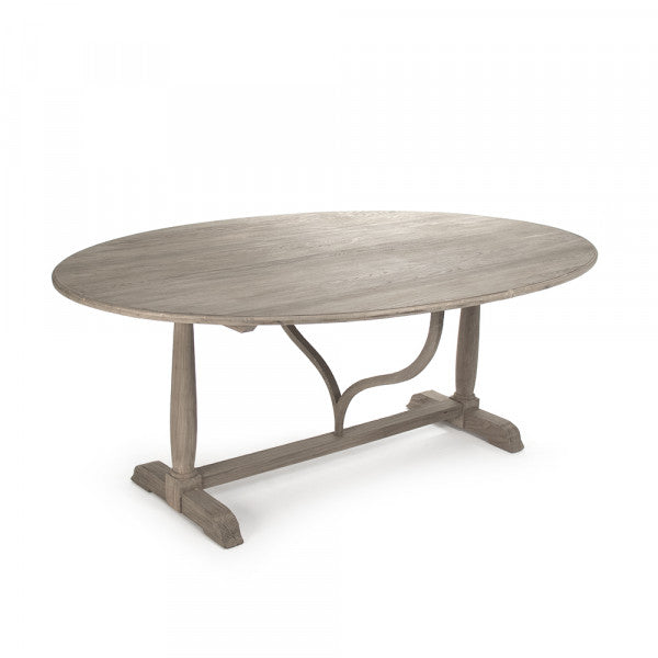 Zentique Arek Dining Table Elm, Plywood