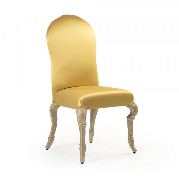 Zentique Chane Chair Yellow Silk