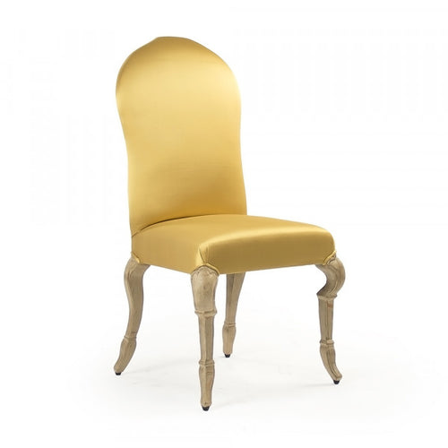 Zentique Chane Chair Yellow Silk