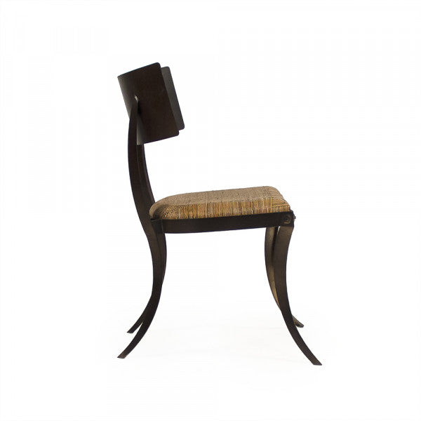 Zentique Geo Chair Brown Rattan
