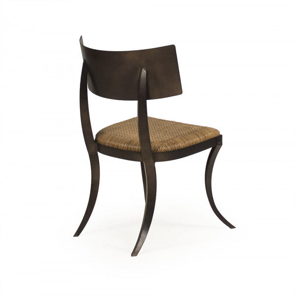 Zentique Geo Chair Brown Rattan