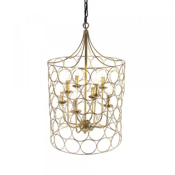 Zentique Dru Hanging Light Golf Leaf