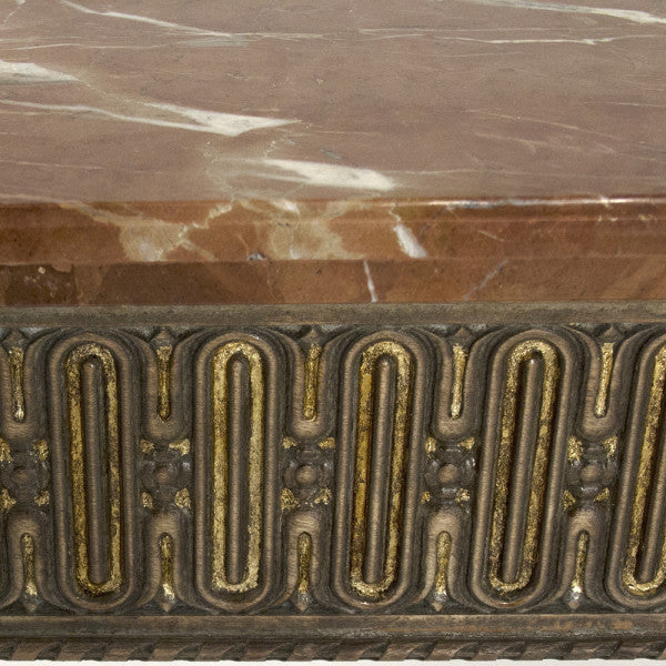 Zentique Faron Console Distressed Copper Base