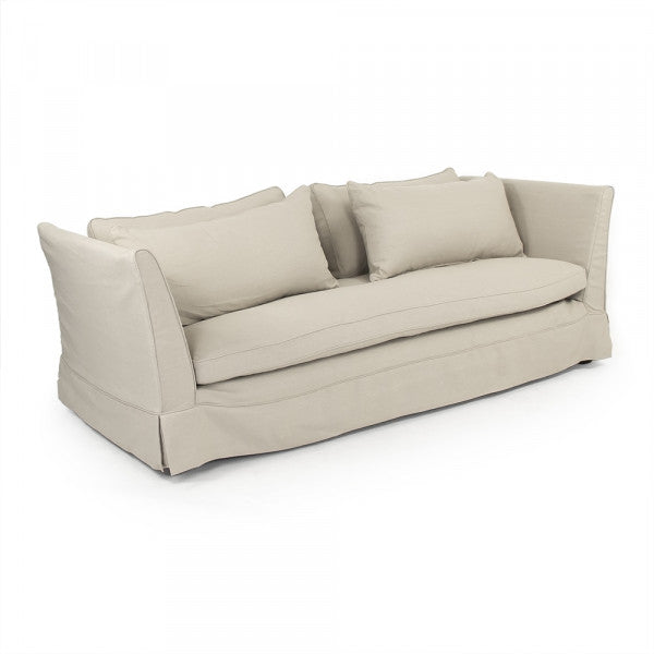 Zentique Lalaine Sofa Natural Linen