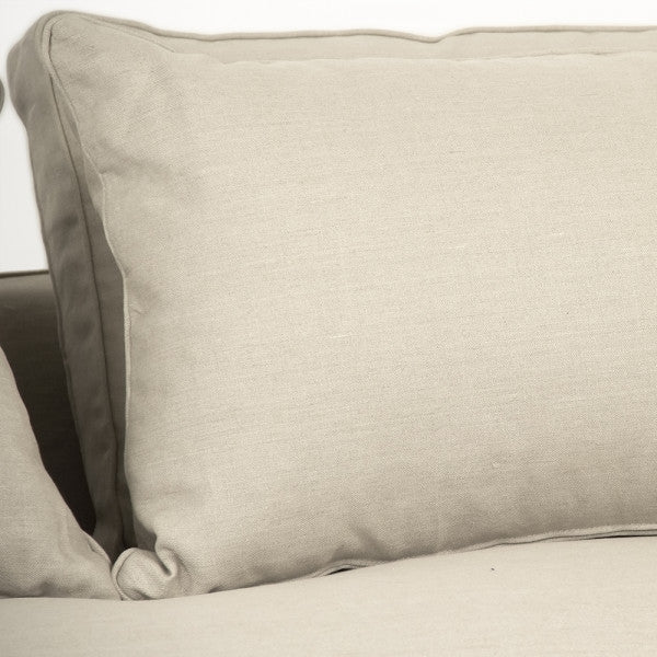 Zentique Lalaine Sofa Natural Linen
