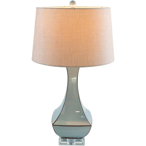 Surya Belhaven Table Lamp in Pale Blue