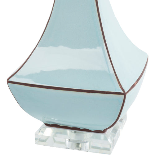 Surya Belhaven Table Lamp in Pale Blue