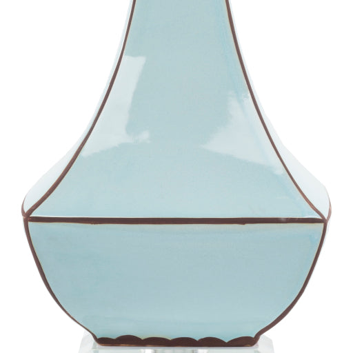 Surya Belhaven Table Lamp in Pale Blue