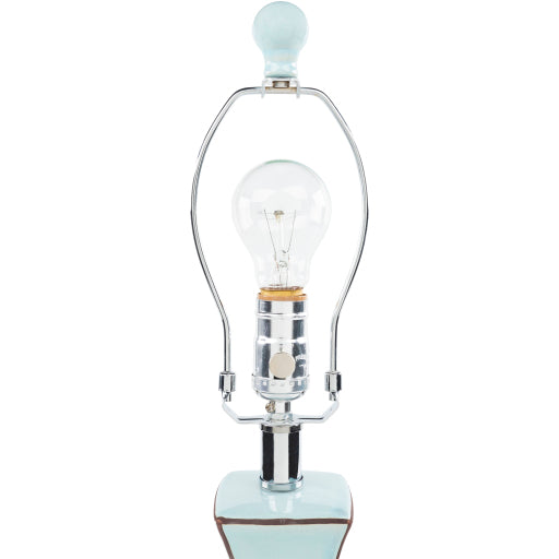 Surya Belhaven Table Lamp in Pale Blue