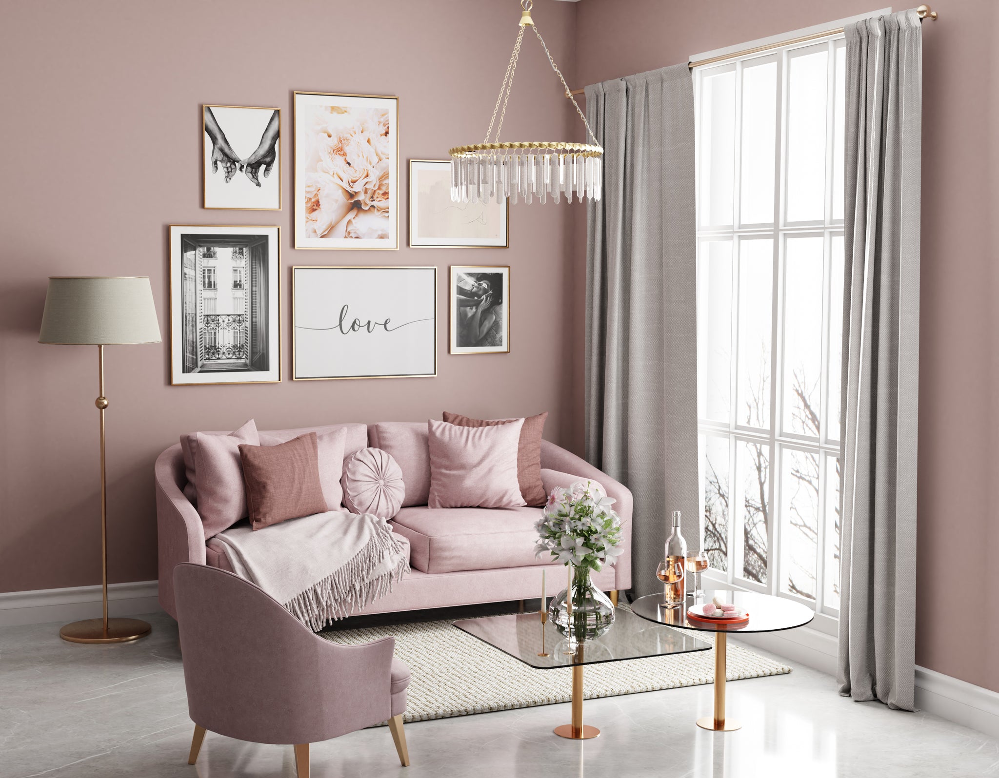 Lumanity Reverie Brass And Crystal 3 Light Circular Contemporary Chandelier