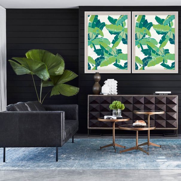 Natural Curiosities Modern Paradise Art, Modern Palms