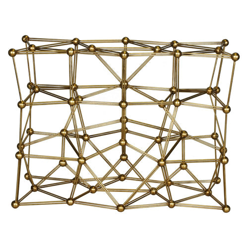 Worlds Away Molecule Console Table