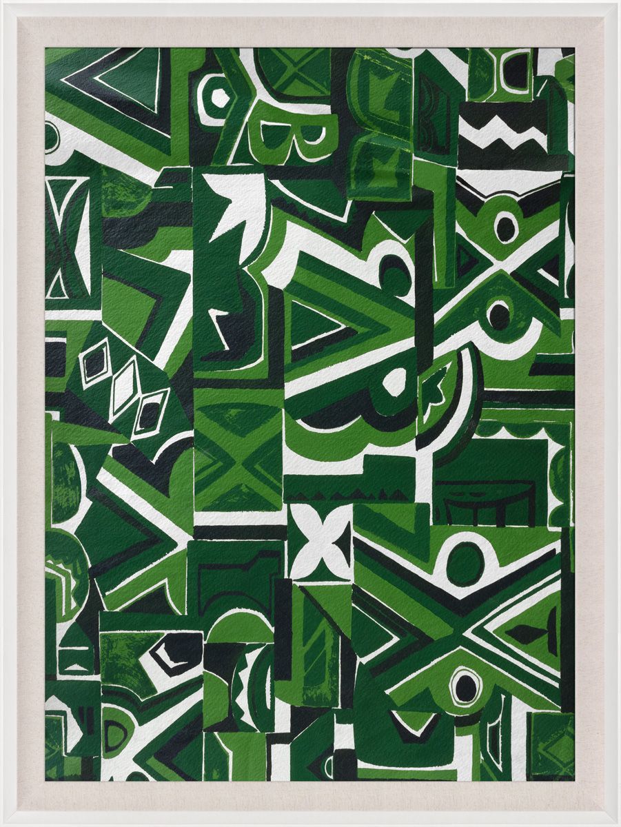 Natural Curiosities Modern Paradise, Abstract Jungle 1