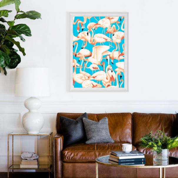 Natural Curiosities Modern Paradise, Flamingos