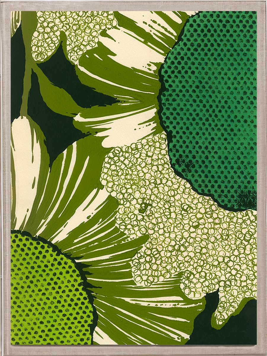 Natural Curiosities Modern Paradise, Flower Head Art