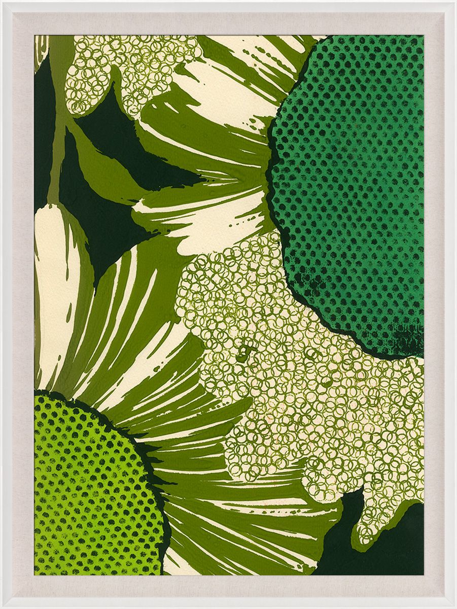 Natural Curiosities Modern Paradise, Flower Head Art