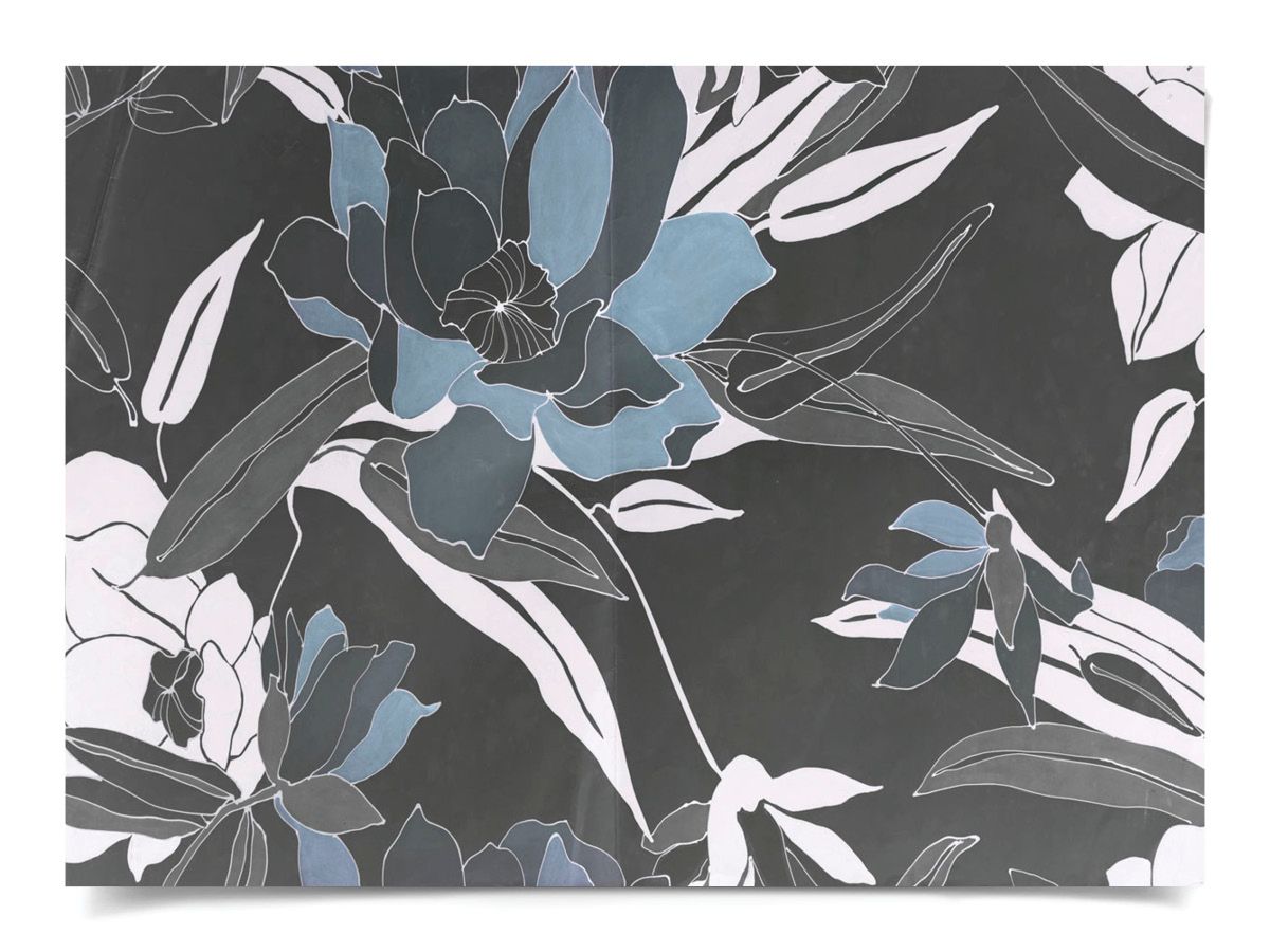 Natural Curiosities Modern Pastel Flower Art