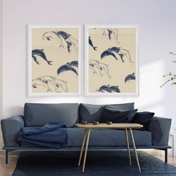 Natural Curiosities Modern Paradise, Swimming Dolphins 2