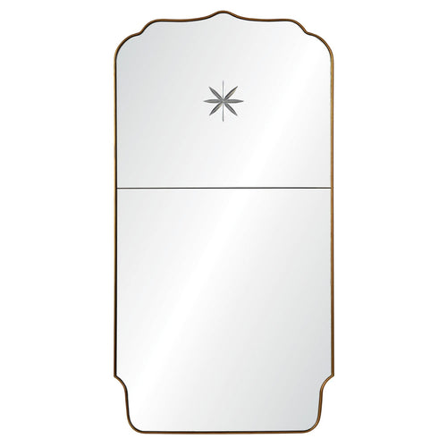 Michael S Smith Etched Star Full Length Mirror