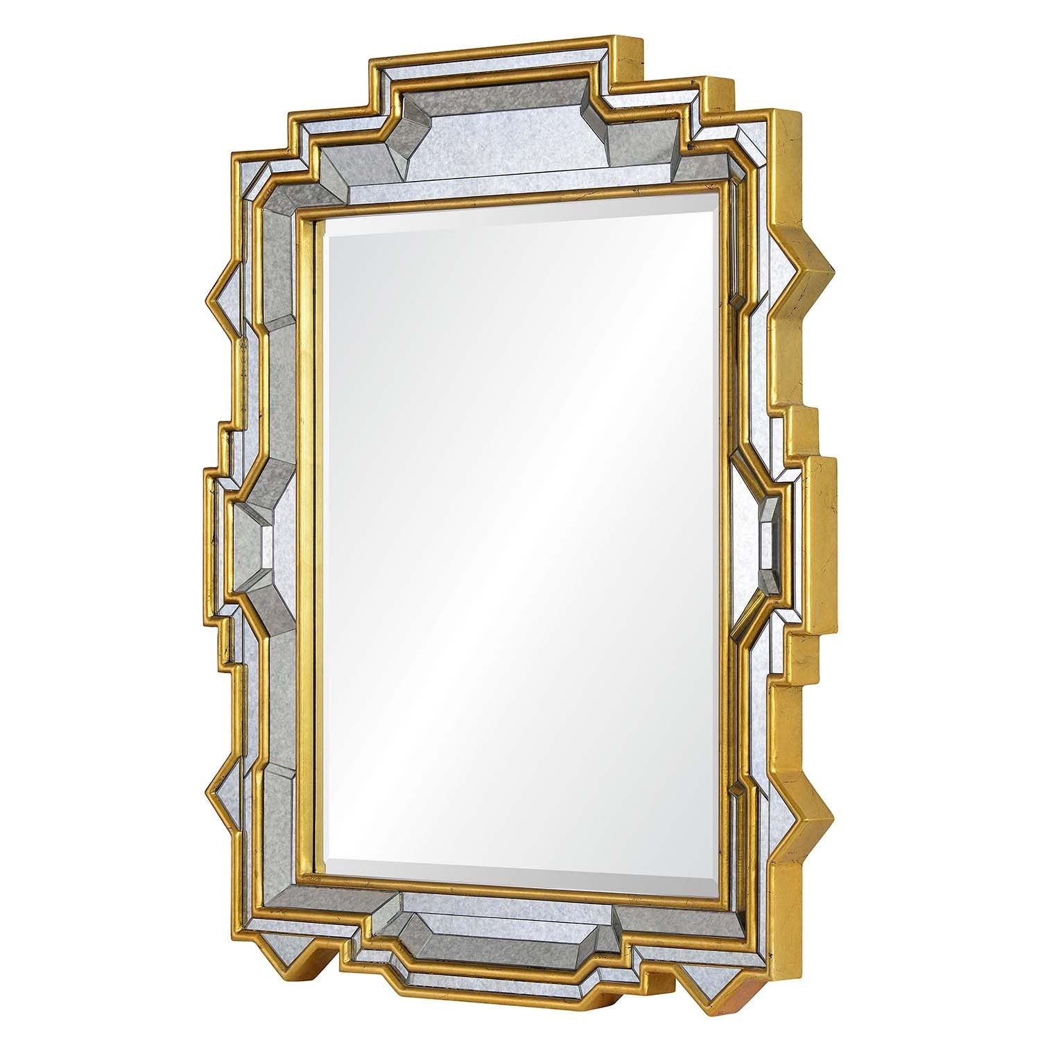Michael Smith Gold Rush Antique Wall Mirror