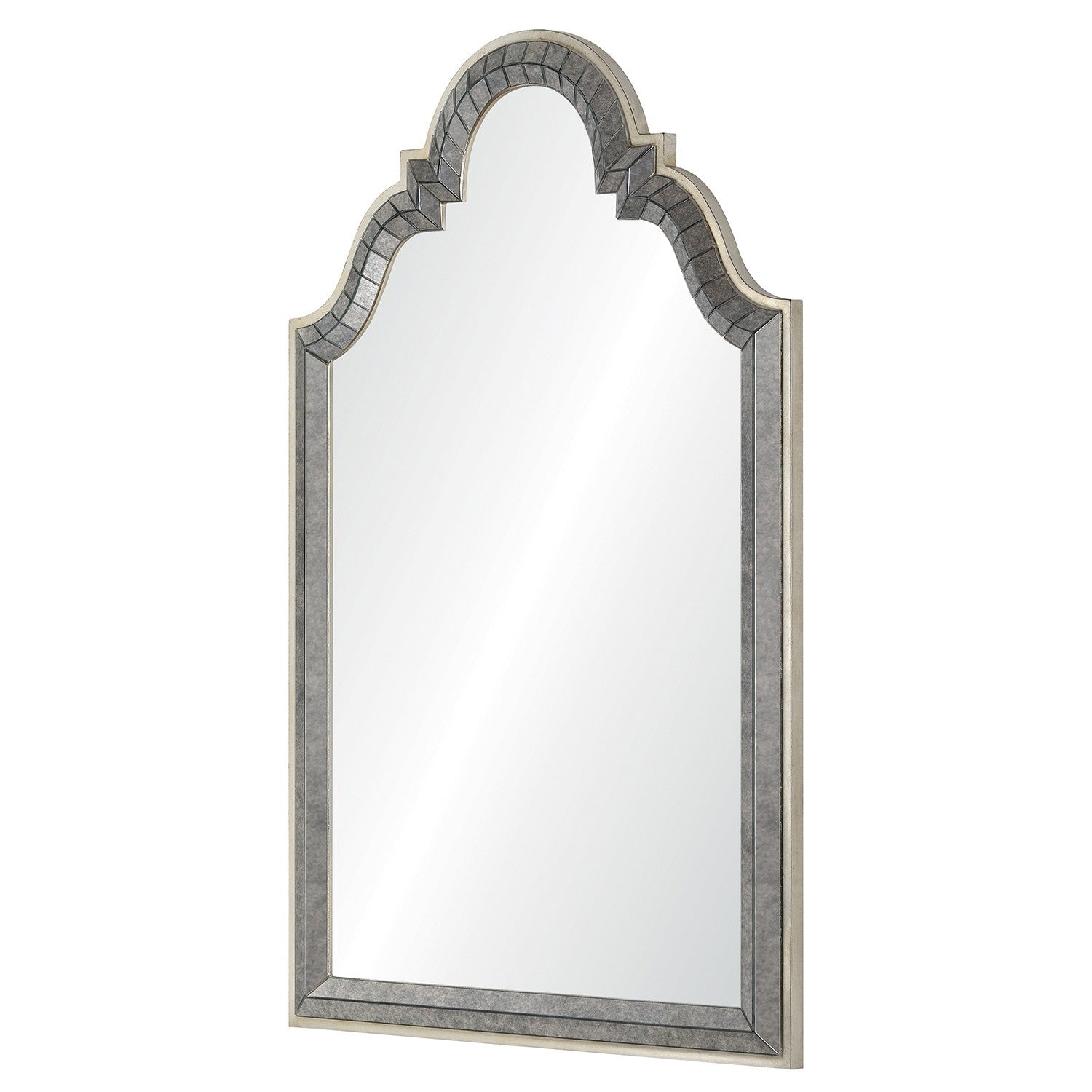 Mirror Home Antiqued Silver Mirror Framed Mirror by Michael S Smith